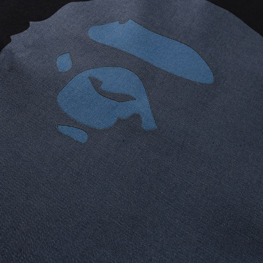 베이프 우먼즈 반팔티 DENIM BIG APE HEAD TEE 1L30-210-066 - 상세 이미지 5