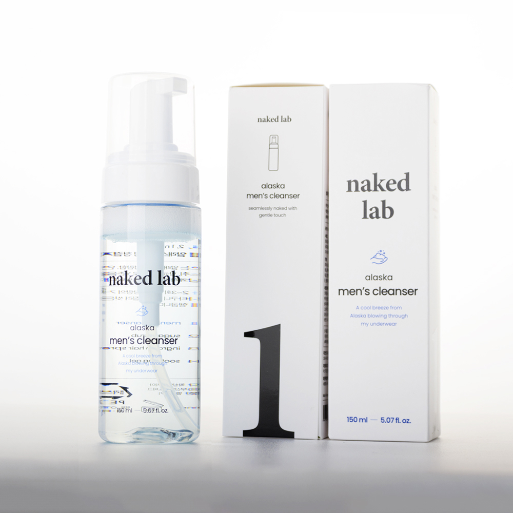 네이키드랩 알래스카 남성청결제 150ml 항문 사타구니 냄새제거 가려움 쿨링 워시 폼클렌져 - 상세 이미지 4