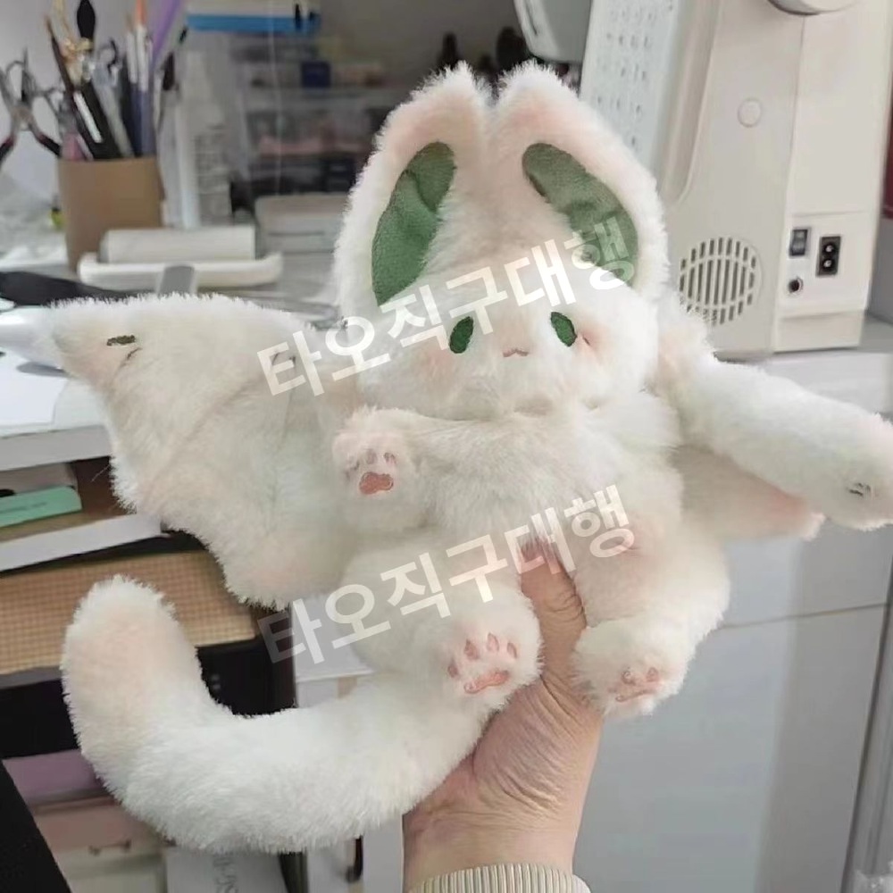 박쥐인형 장난감 부드러운 애착 귀여운 쿠션 봉제인형 날개달린 날개 토끼 수면 - 상세 이미지 4