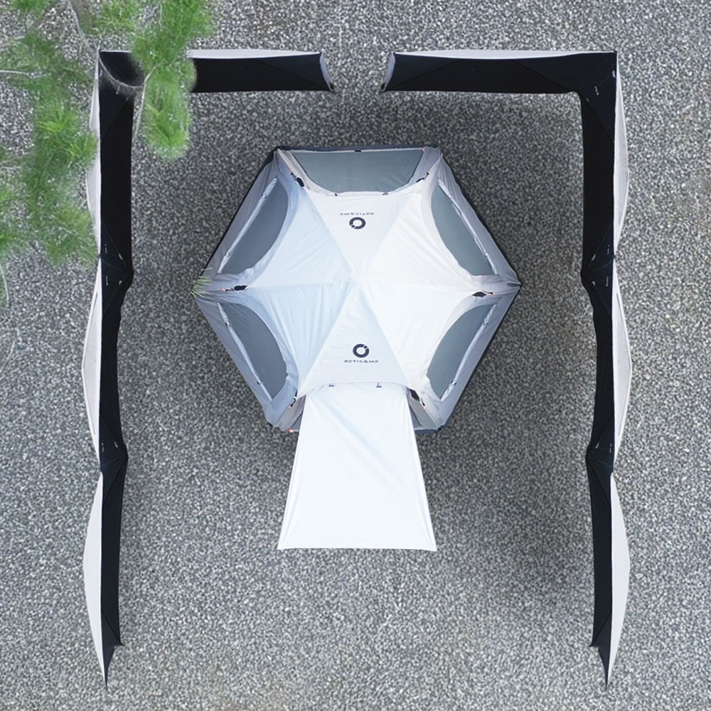 로티캠프 윈드 스크린 블랙코팅 캠핑 대형 바람막이 그늘막 원터치 가림막 SWS