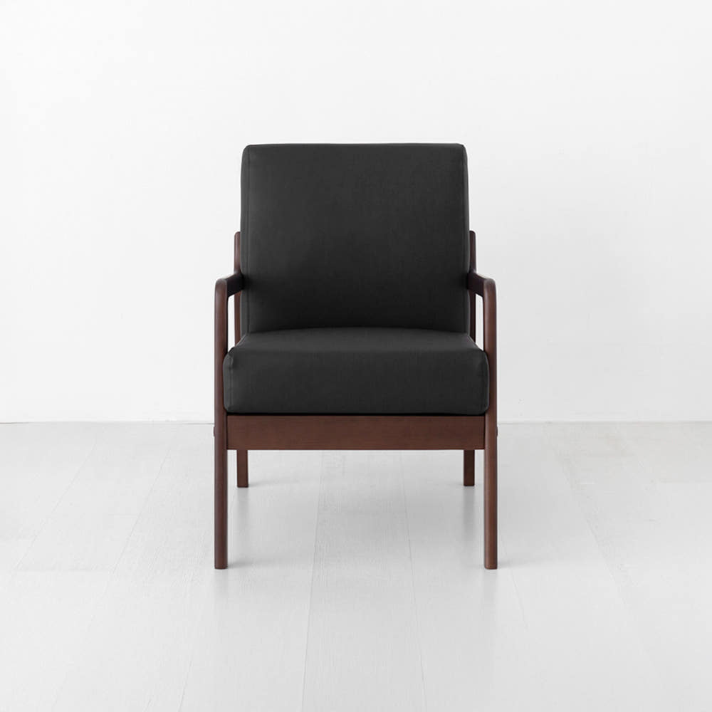 몽딜 1인 소파 블랙 0584.5640, 1인용