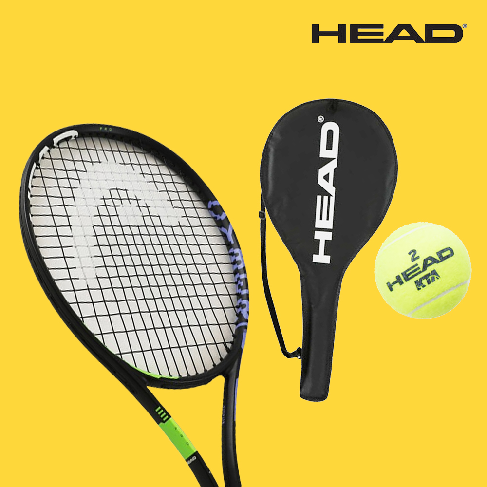 헤드 CY-P 16X19 여자 테니스라켓 입문용 테니스채 여성 남자 초보 테린이