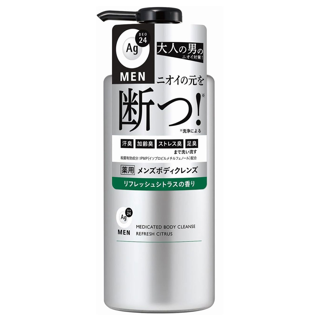 Ag DEO24 MEN 에이지데오24 맨 약용 남성 바디클렌즈 본체 490mL 바디워시