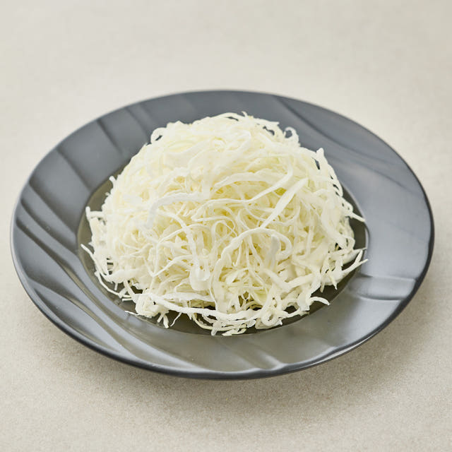 베이직온 국산 눈꽃 양배추채 탄산세척 진공포장 1kg