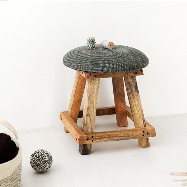 PERI 스툴 멀티레드/내추럴 8984.2117 - 상세 이미지 2