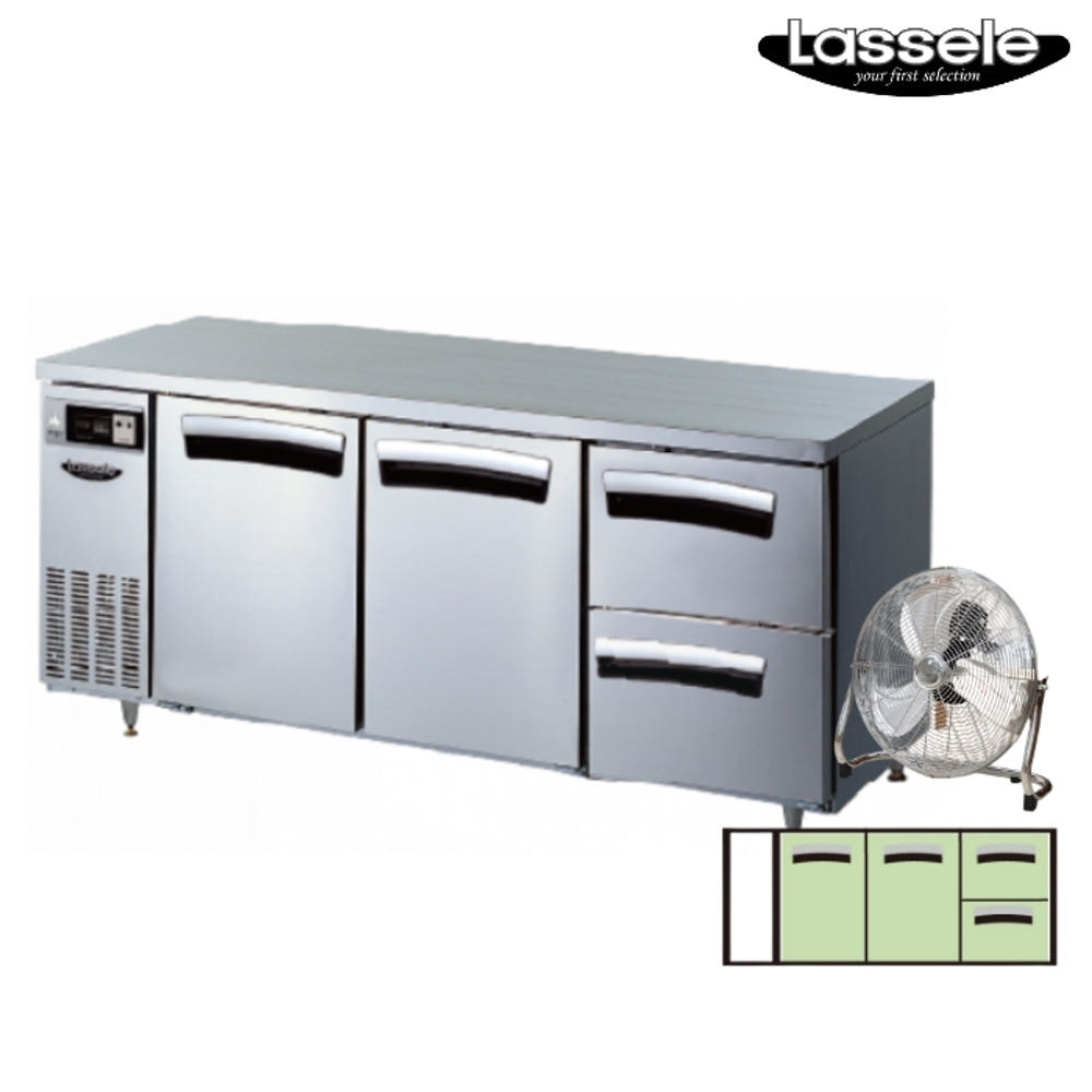 업소용 1800테이블냉장고 카페 우유 서랍 냉장테이블 502L : 신일N위시웨이