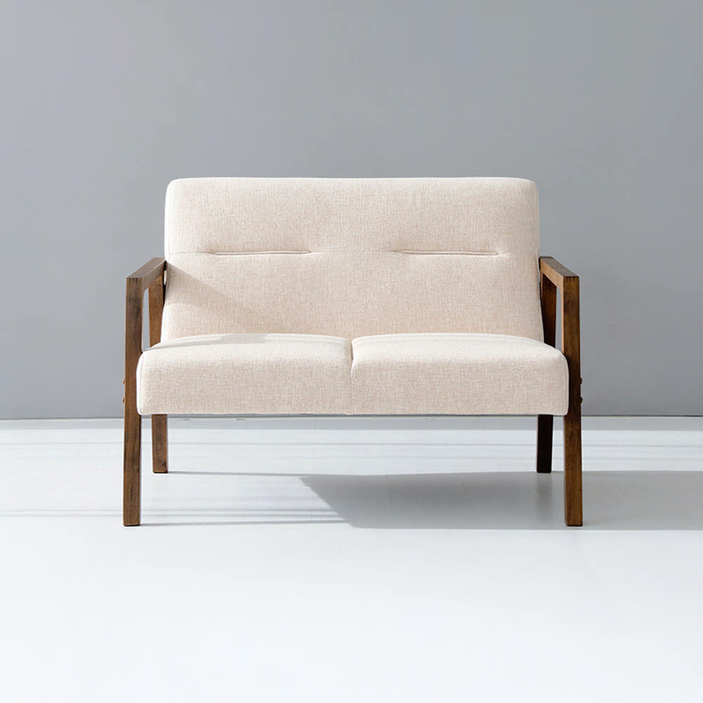 COOKY 패브릭 소파 2인 그레이 8399.0951, 2인용