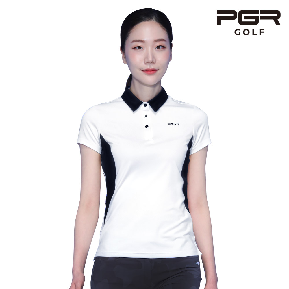 pgr골프 여성반팔골프티셔츠 골프웨어 어반 카모 골프복 290 - 메인 이미지
