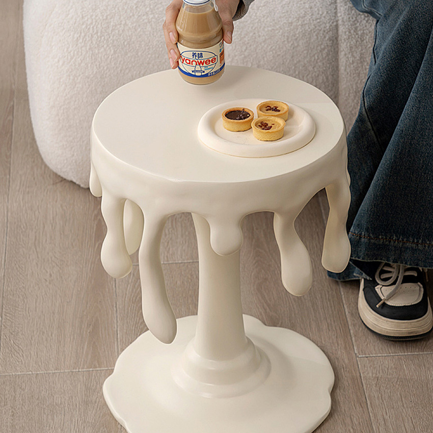 드립 아트 사이드 보조 테이블 협탁 Drip Art Side Table - 상세 이미지 4