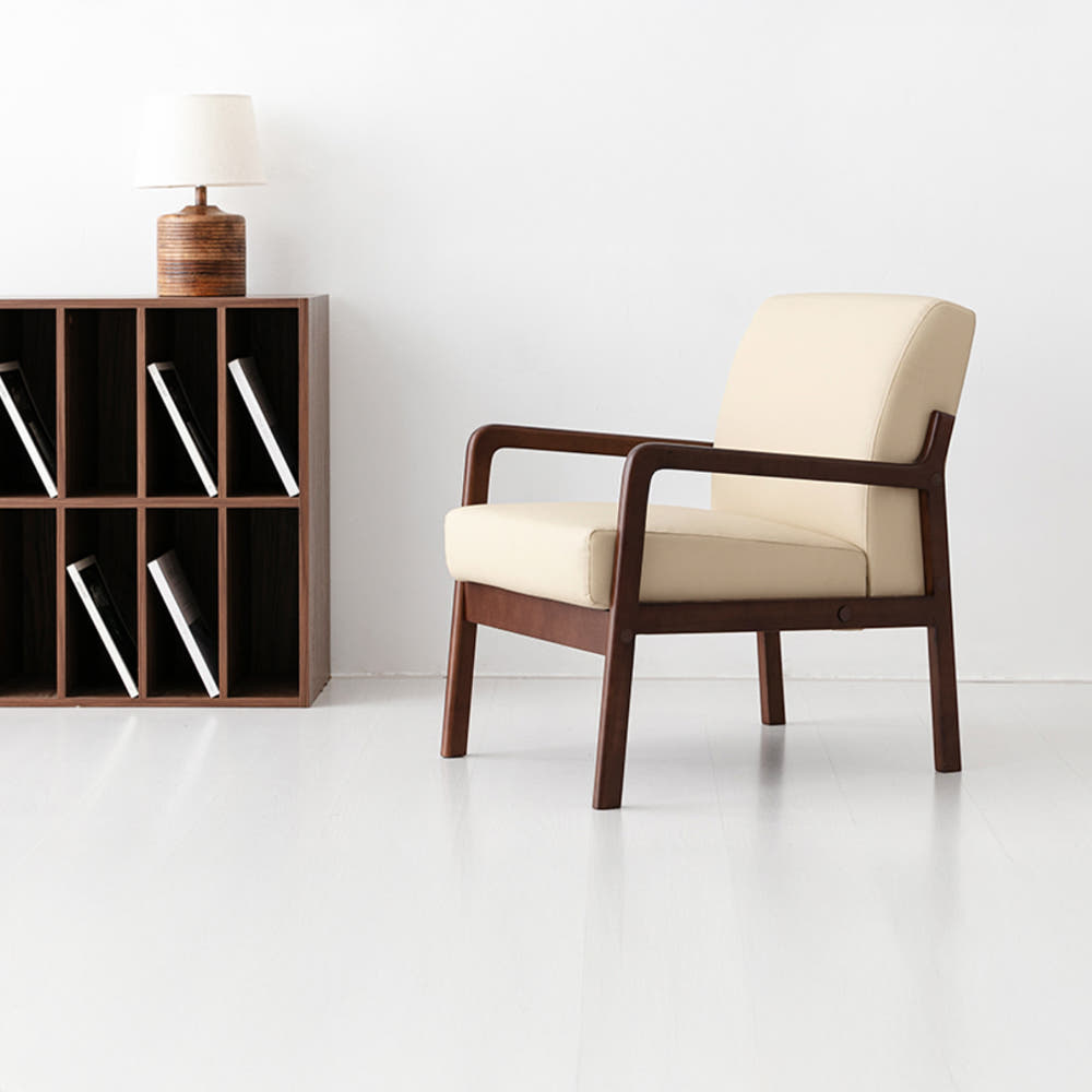 몽딜 1인 소파 블랙 0584.5640, 1인용