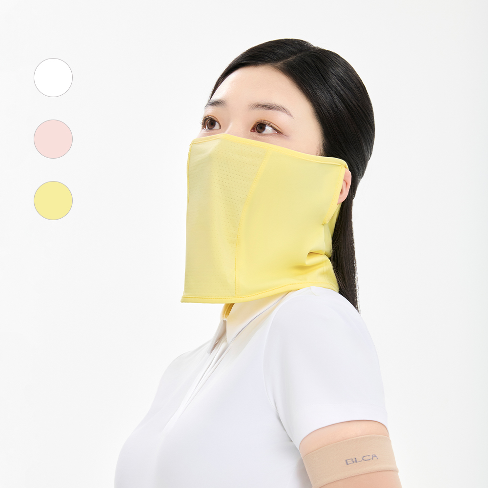 블카 자외선차단 골프 러닝 쿨 스포츠 마스크 하프 - 상품 이미지