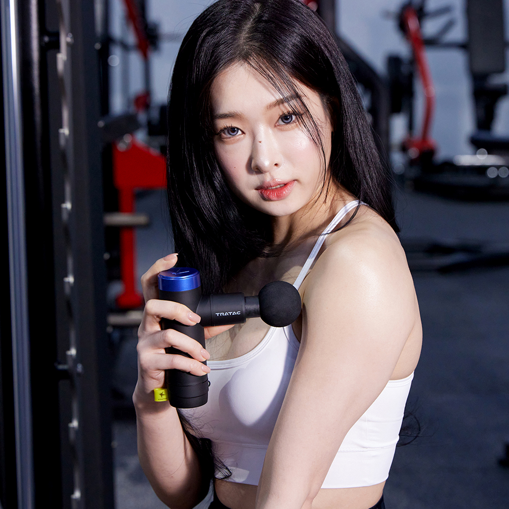 트라택 마사지건 액티브건 팟 휴대용 초소형 김계란 근육 무선마사지 - 상세 이미지 3