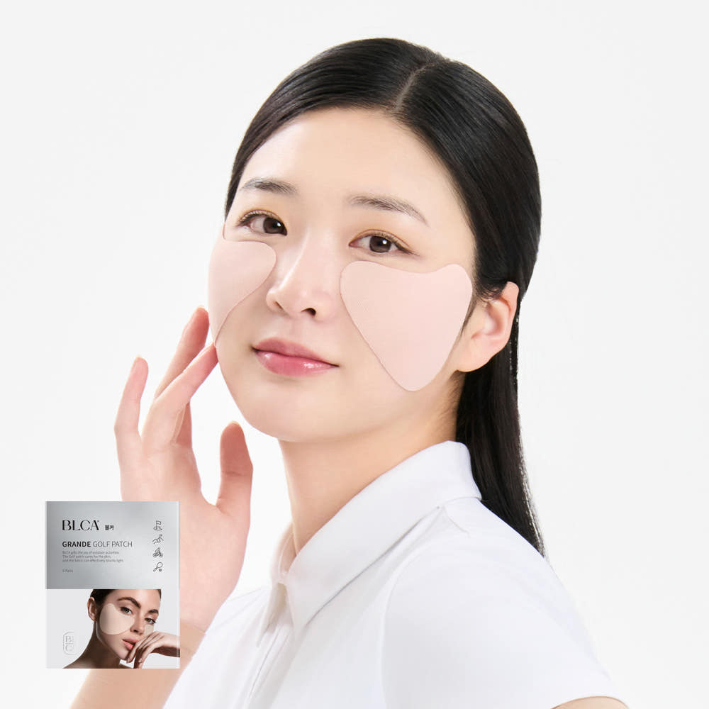 블카 블카 그랑데 골프패치 자외선차단 UPF 50+ UV 선패치 대형 5매입