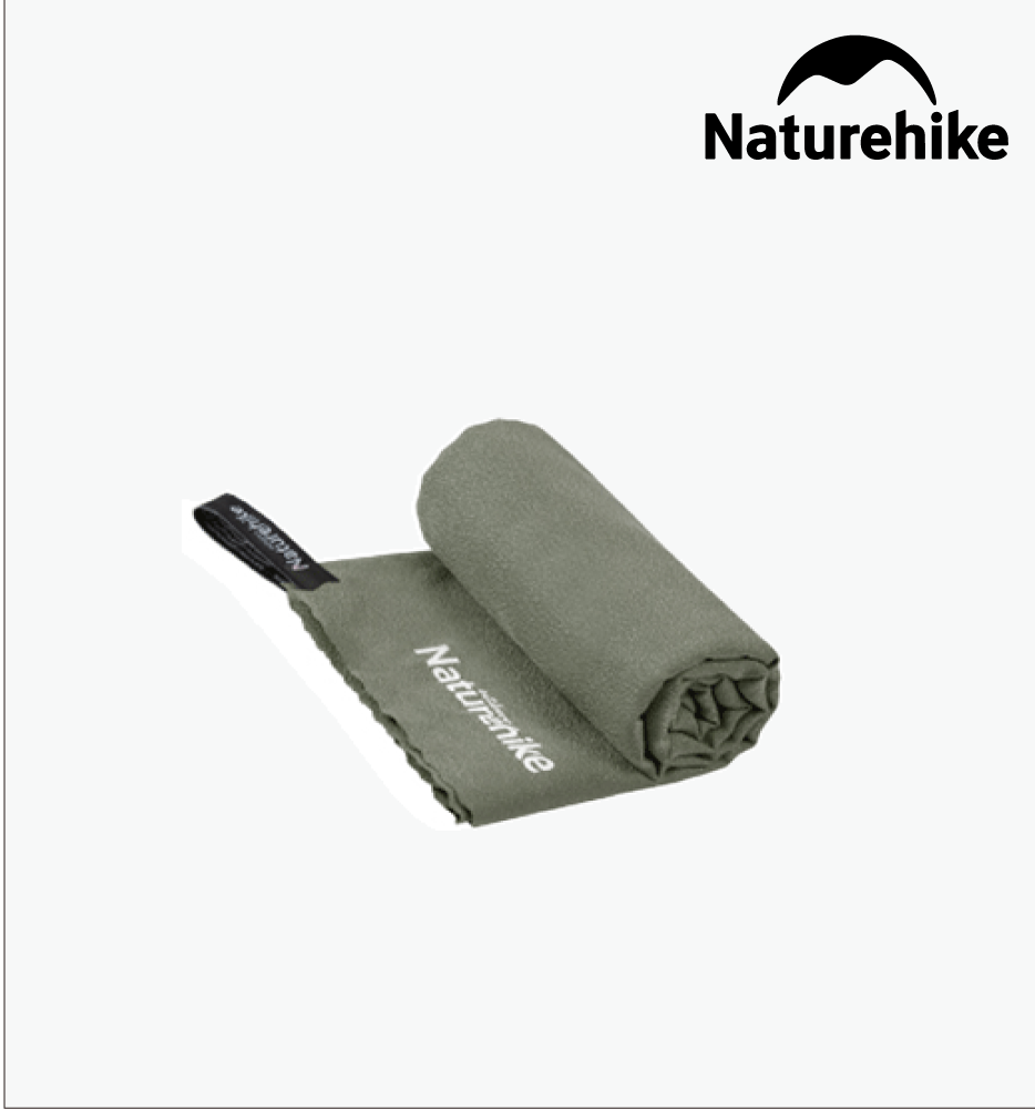 네이처하이크 MJ02 스포츠타월 L 건식 등산 백패킹 여행용 수건 시리즈 100g, 6927595735862카키브라운, 1장 - 상품 이미지
