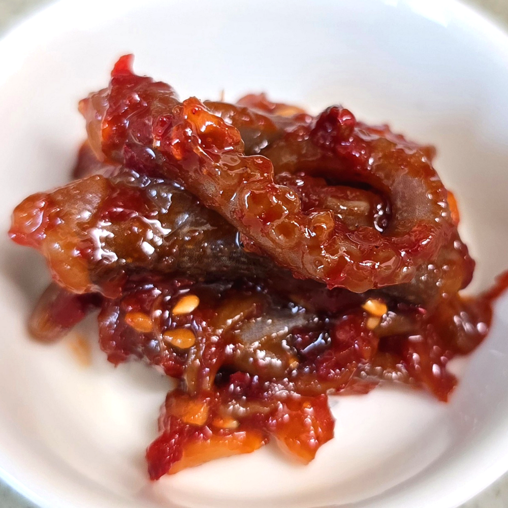 낙지젓 낙지젓갈 강경 곰소 비빔 양념 대용량 가정용 선물용 업소용 도매 250g, 1개 - 상품 이미지