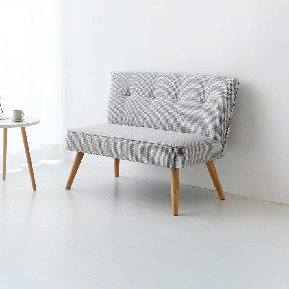 DEMIL 2인소파 윈드밀패턴 다크그레이 9140.1857, 2인용