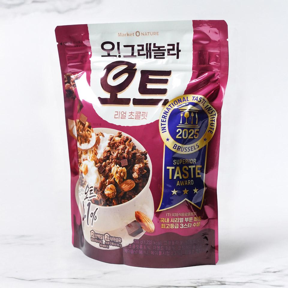 메가마트 오리온 오그래놀라 오트 리얼초콜릿 255G - 상세 이미지 2