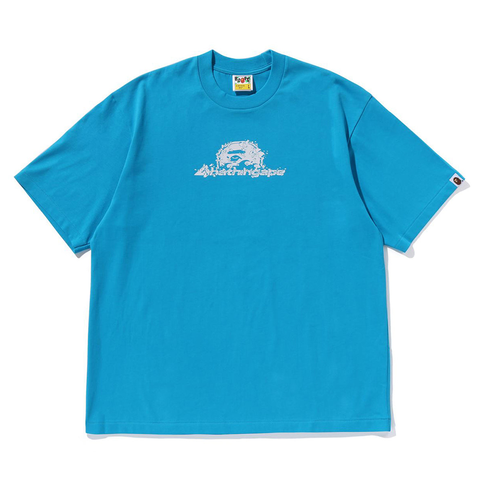 베이프 반팔티 RAINDROP APE HEAD LOGO RELAXED FIT TEE 1L30-110-307 - 상세 이미지 4