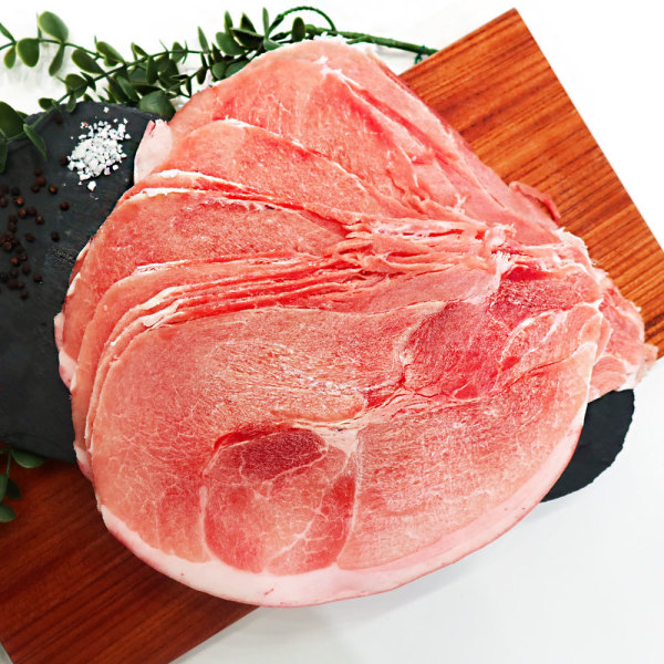 국내산 참돈 껍데기있는 돼지 뒷다리살 슬라이스 2kg 제육볶음 삼겹살 오겹살 : HYEJA MART