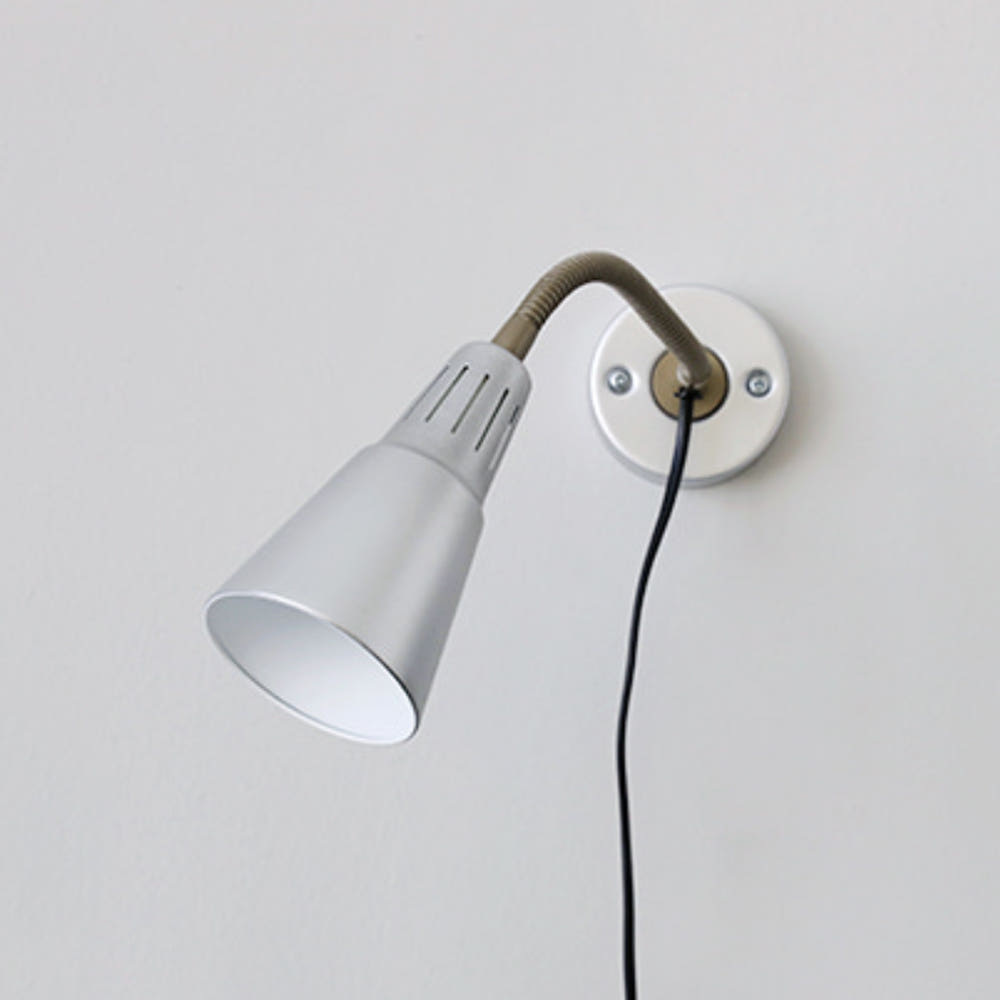 [E14전구선물] VARTEN 벽등/집게등 E14 KS1287W 실버 7305.0545