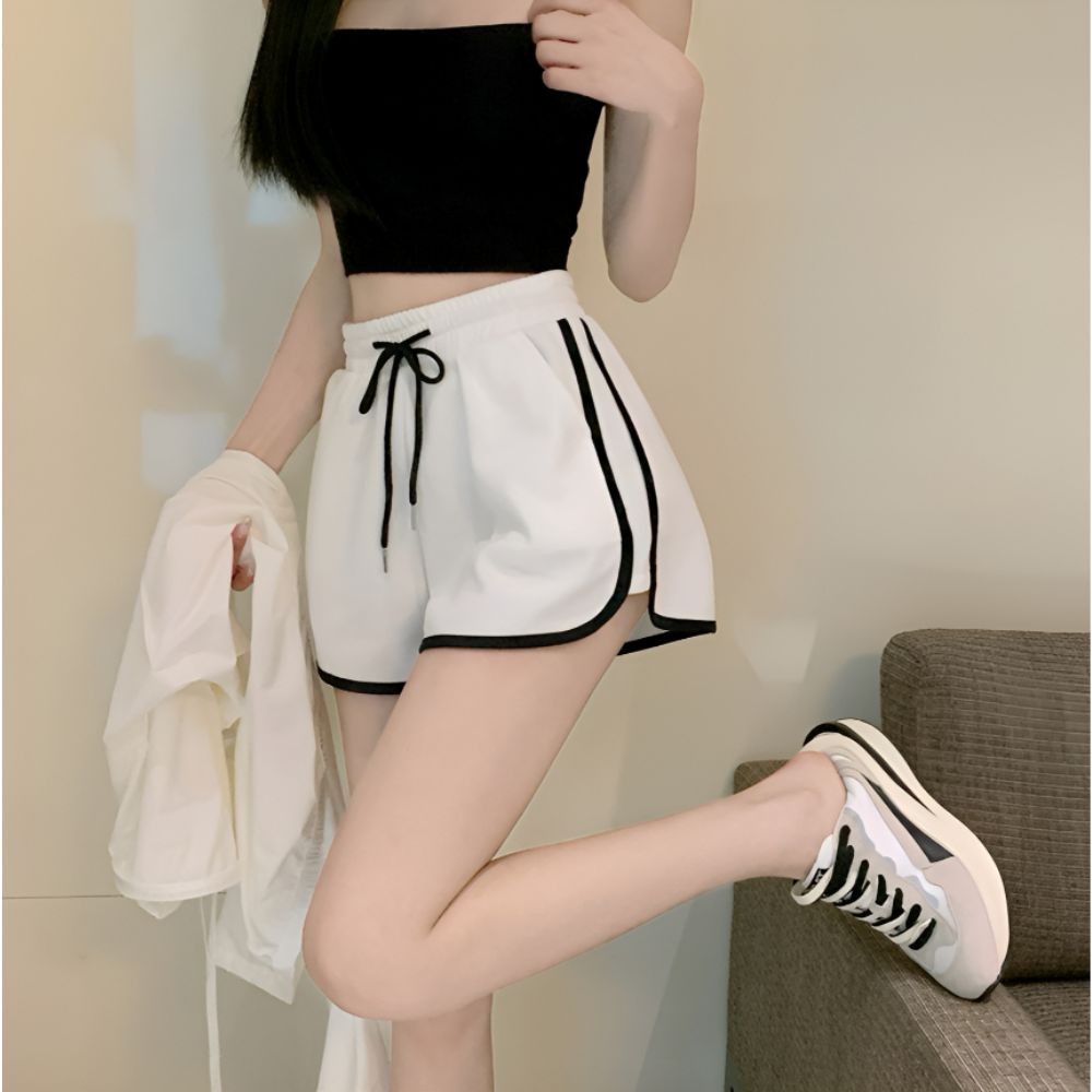 여자 돌핀팬츠 2종 여성러닝쇼츠 운동반바지 랍빠반바지 - 상세 이미지 5