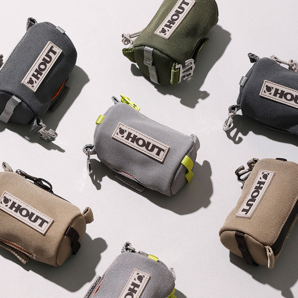 하웃 강아지 컴포터블 풉백 똥츄 애견 배변봉투 케이스 파우치