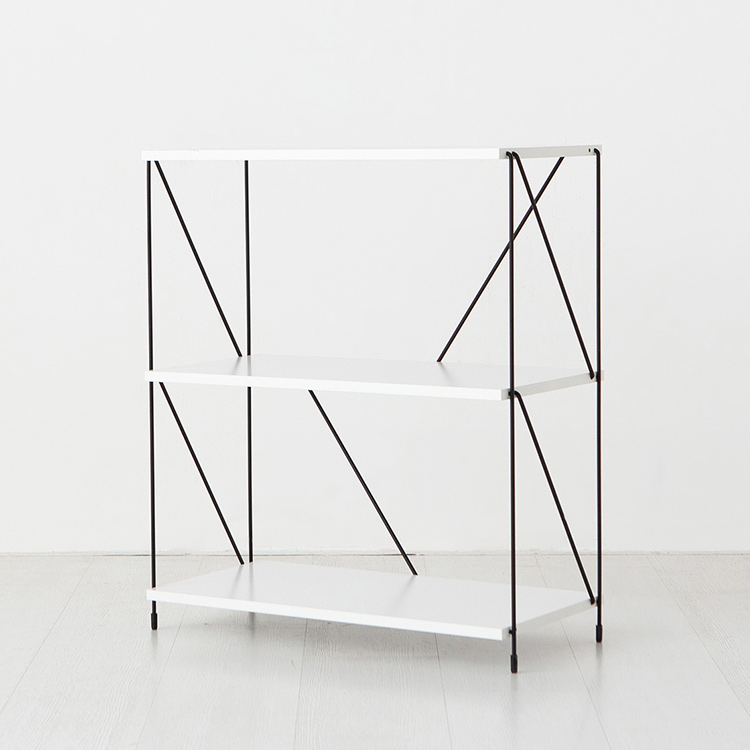 이지보 툴프리 600 선반 N형 625x302x717mm, 3단, 화이트 8840.0584 - 상세 이미지 4