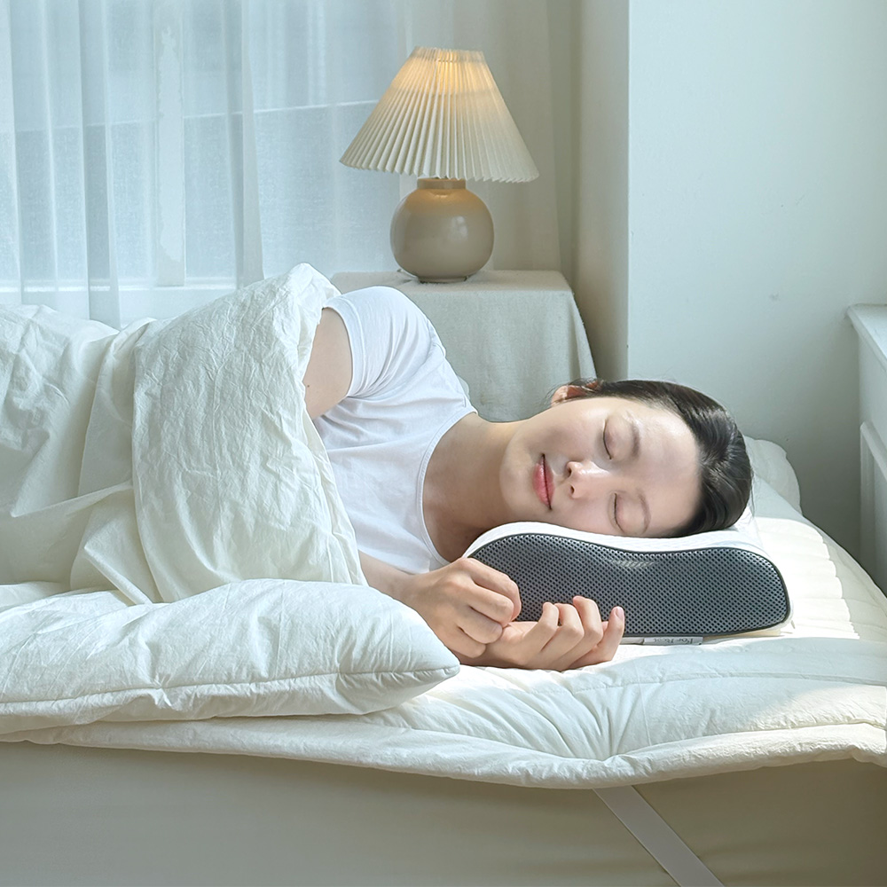 포올레스트 목디스크 일자목 거북목 수면 푹잠 숙면 깊은잠 경추 베개