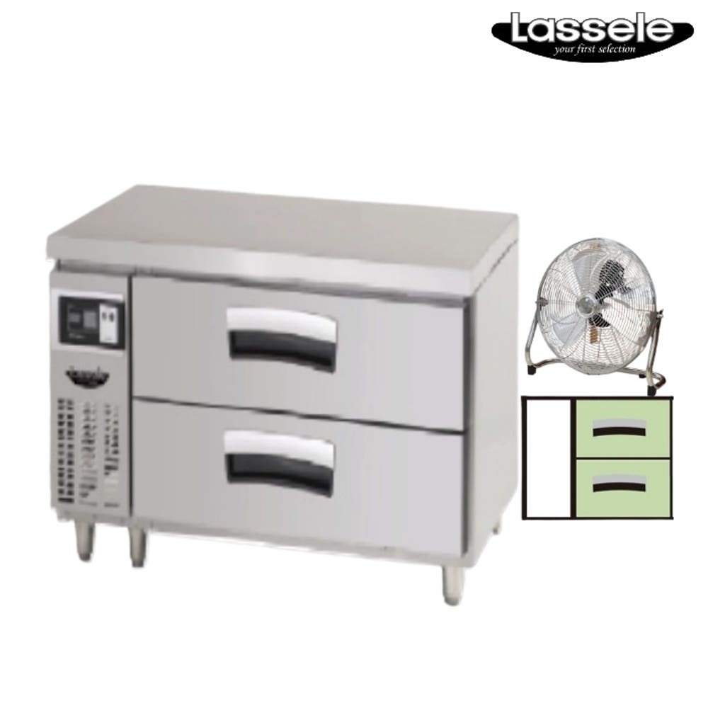 2단 서랍냉장고 식당 식재료보관 업소용 테이블냉장고900 : 신일N위시웨이