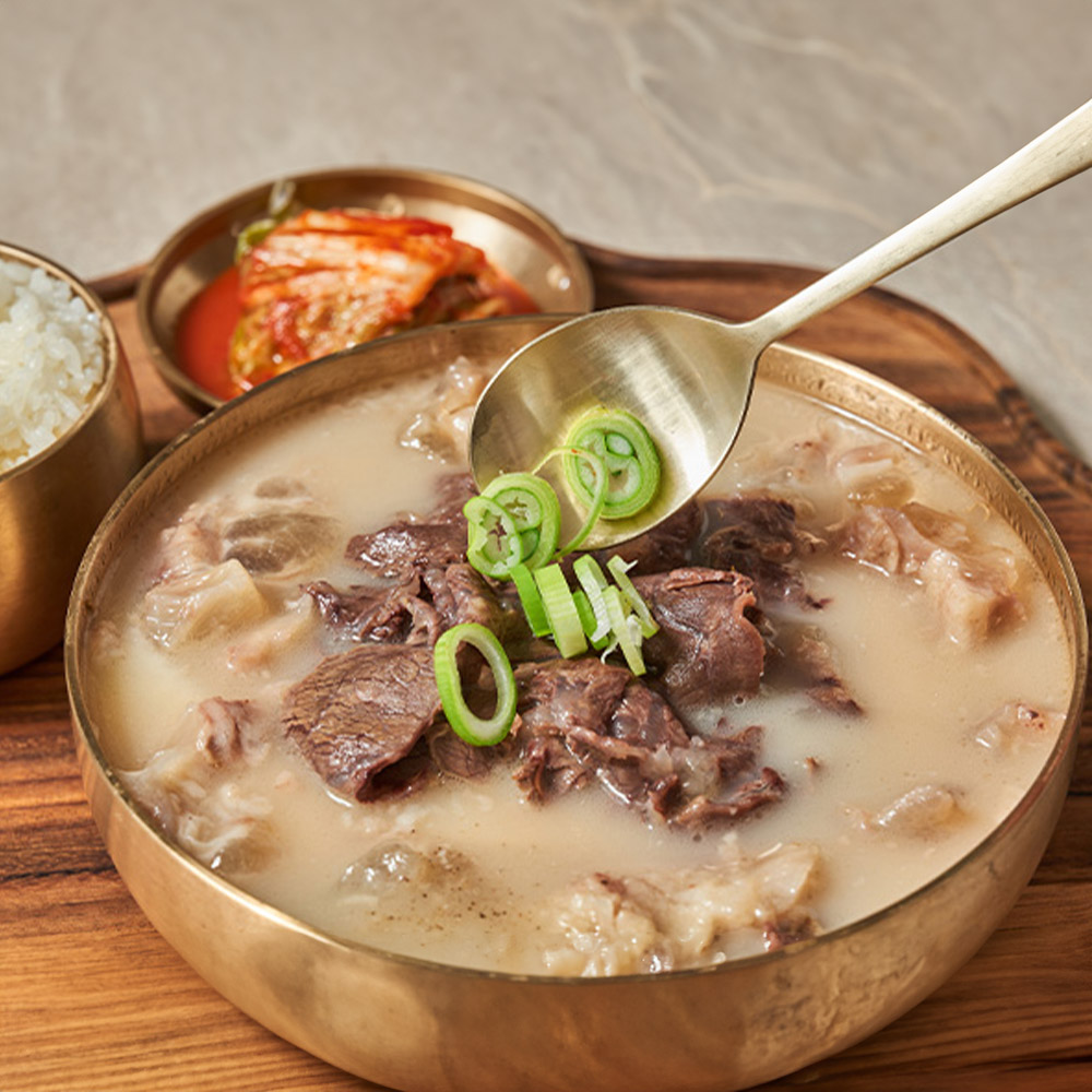 [부산 조옥규곰탕] 가마솥 수제 한우곰탕 스지듬뿍, 650g, 3개 - 상세 이미지 2