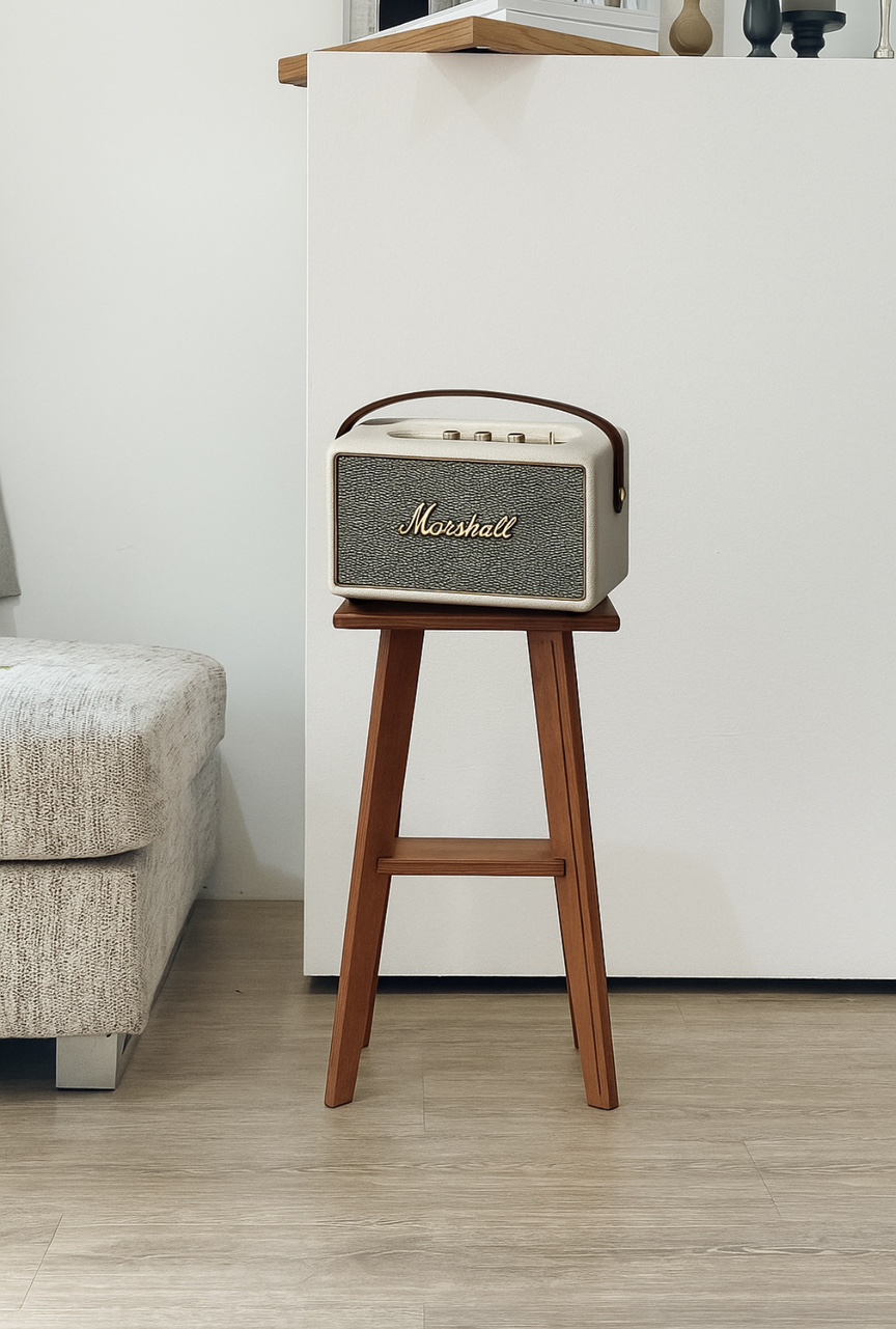 양장박웍스 마샬 스피커 스탠드 킬번 3 2 1 우드 받침대 고급 거치대