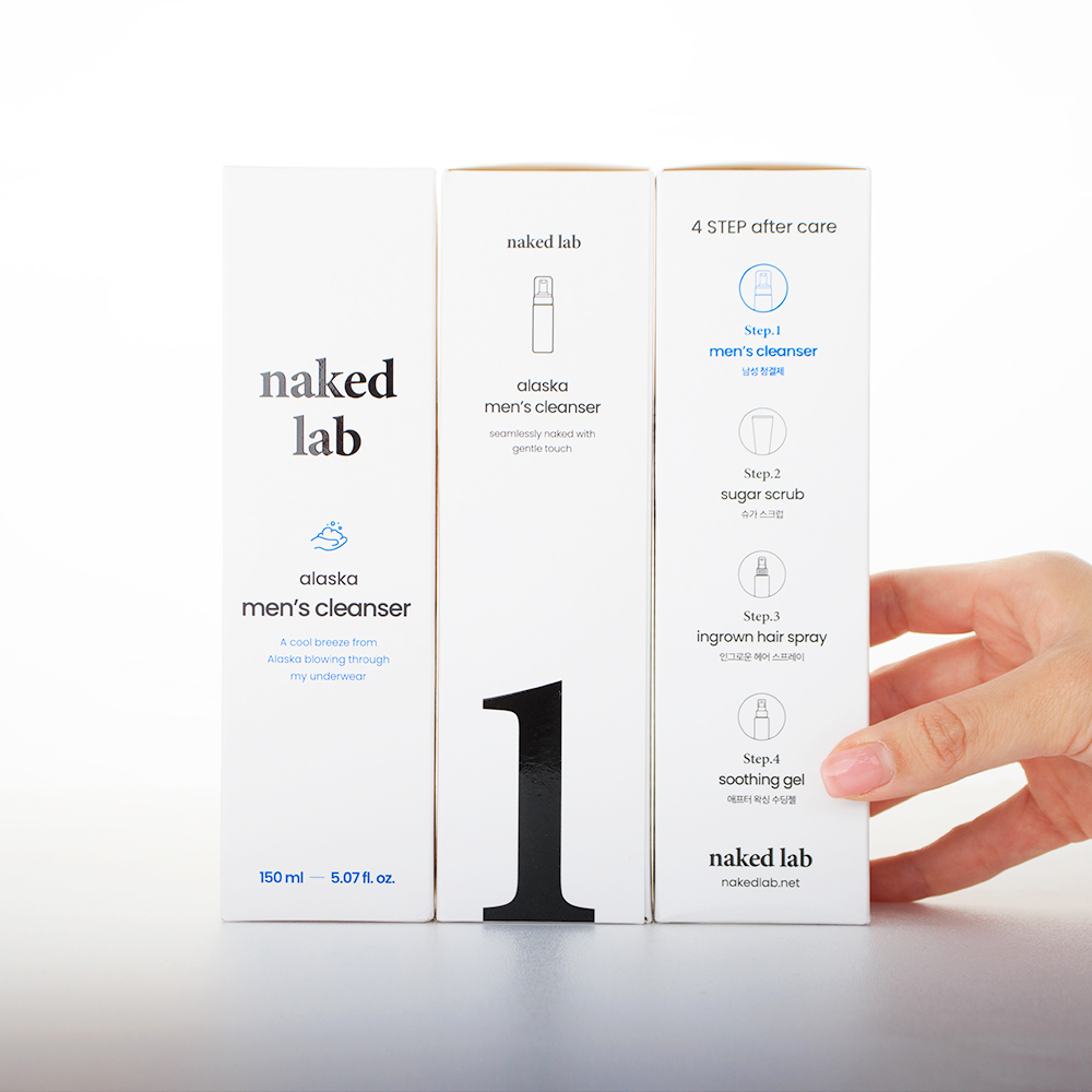 네이키드랩 알래스카 남성청결제 150ml 항문 사타구니 냄새제거 가려움 쿨링 워시 폼클렌져 - 상세 이미지 5