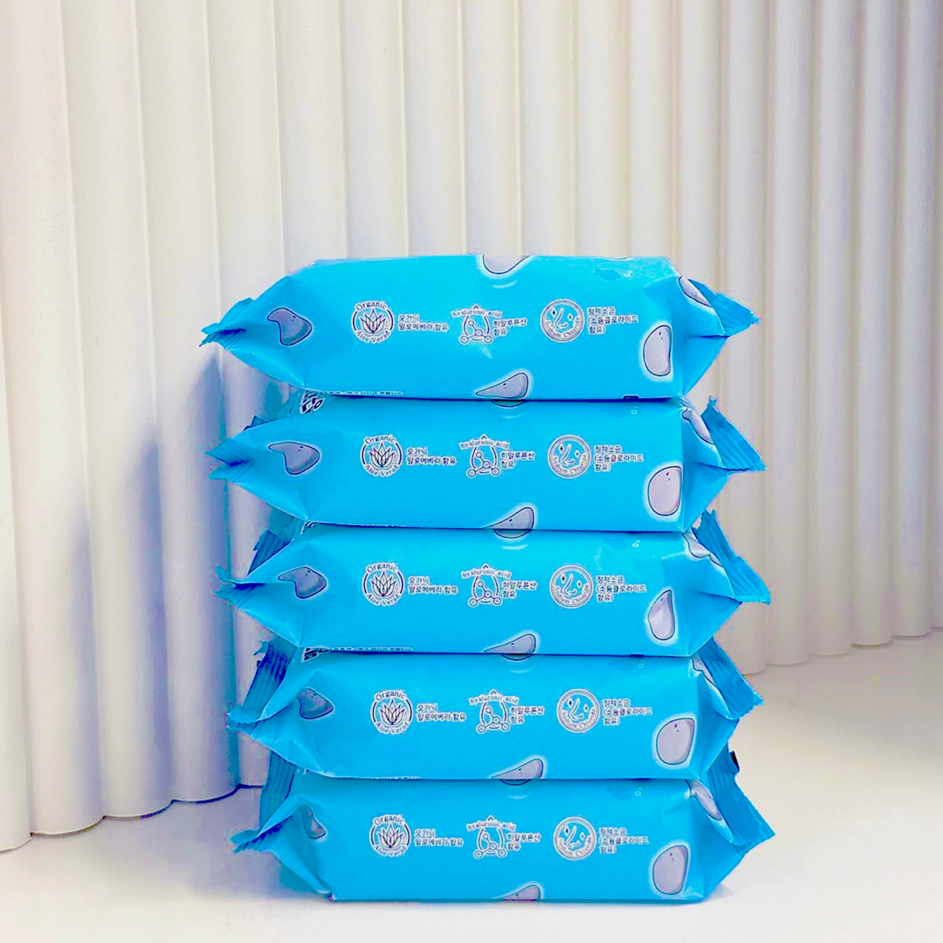 맹구 저자극 물티슈 콧물 20매 20팩  아기 강아지 콧물 엠보싱