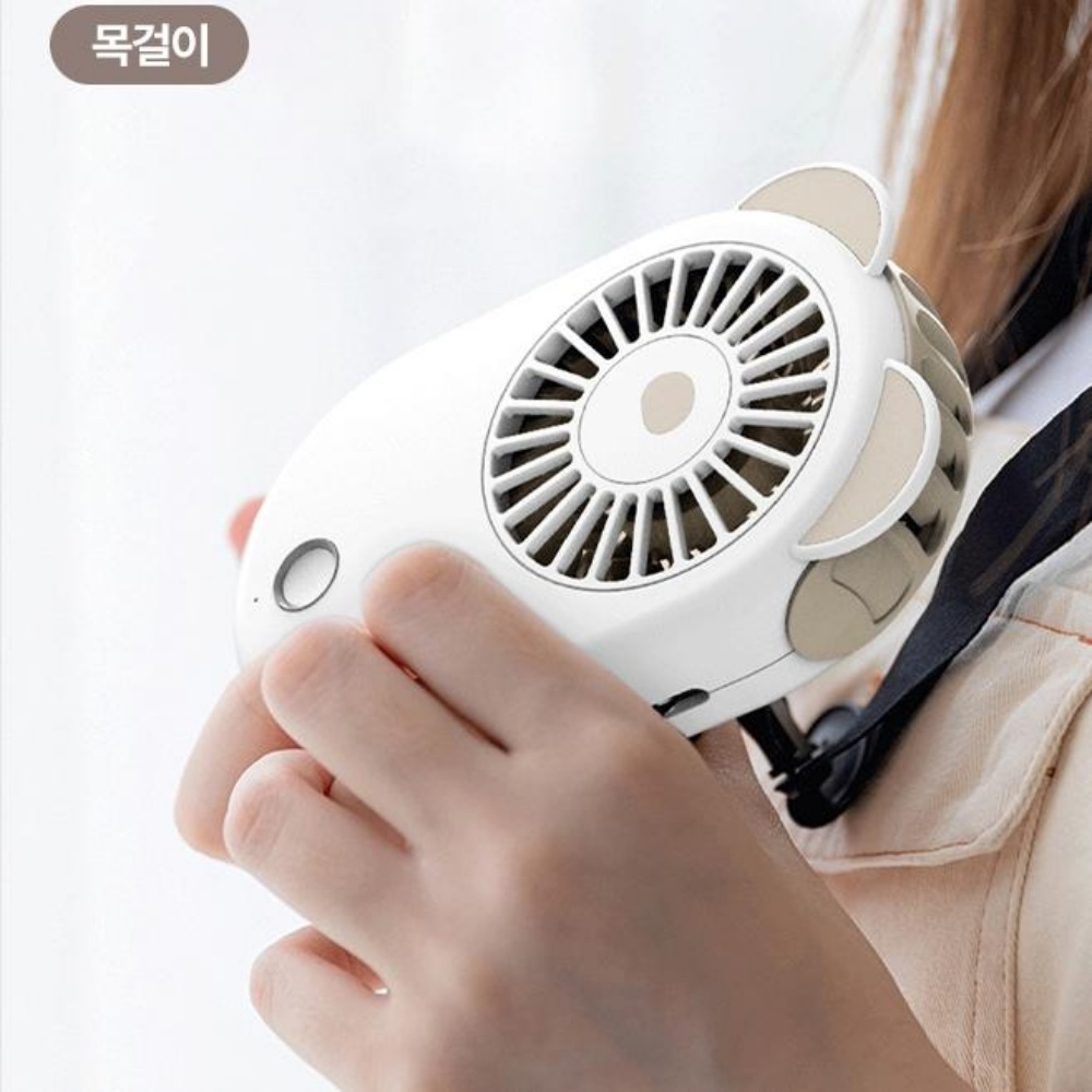 허리에차는선풍기 허리띠 등 옷속 허리 휴대용 몸 벨트 - 상세 이미지 5