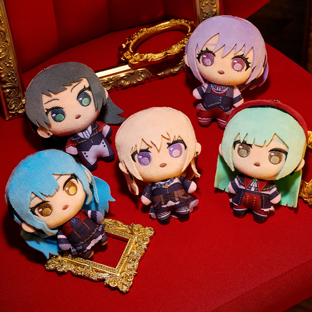 [10월 30일 전후] 뱅드림 아베무지카 푸치슈 봉제인형 Ave Mujica (5종) 재판 - 상품 이미지