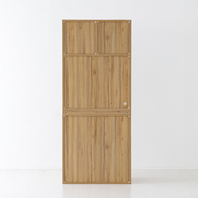 레탄토 높은 주방수납장 KCM19080 800x394x1903mm, 6단, 캄포어베니어 1984.9911 - 상세 이미지 2