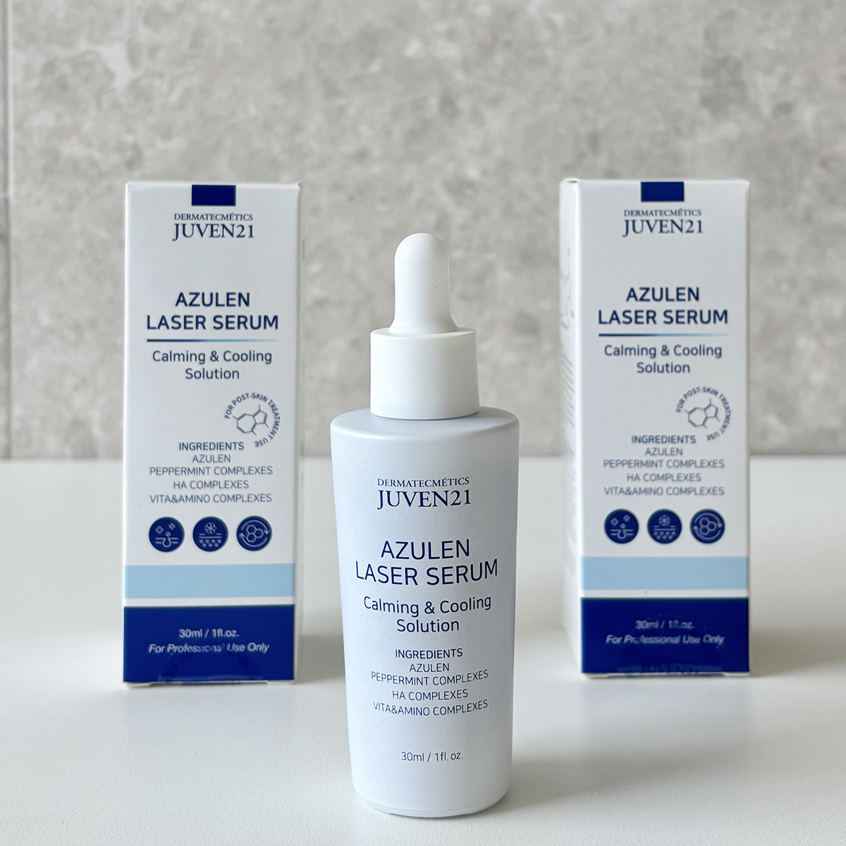 [본사정품] 쥬벤21 세럼 아줄렌  카밍 부스터 30ml - 상세 이미지 3