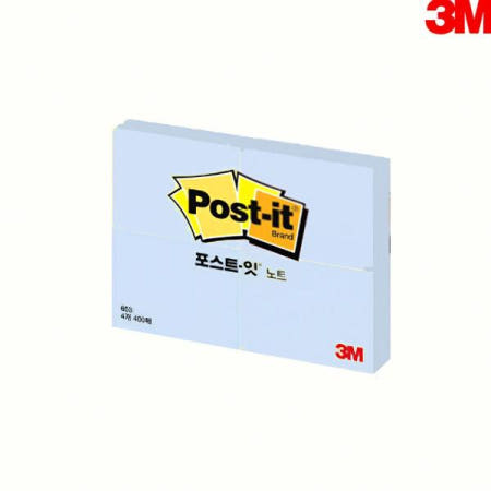 포스트잇 노트 블루 653 메모 필기 문구 종이 스티커 디자인 일러스트 패턴 화이트보드