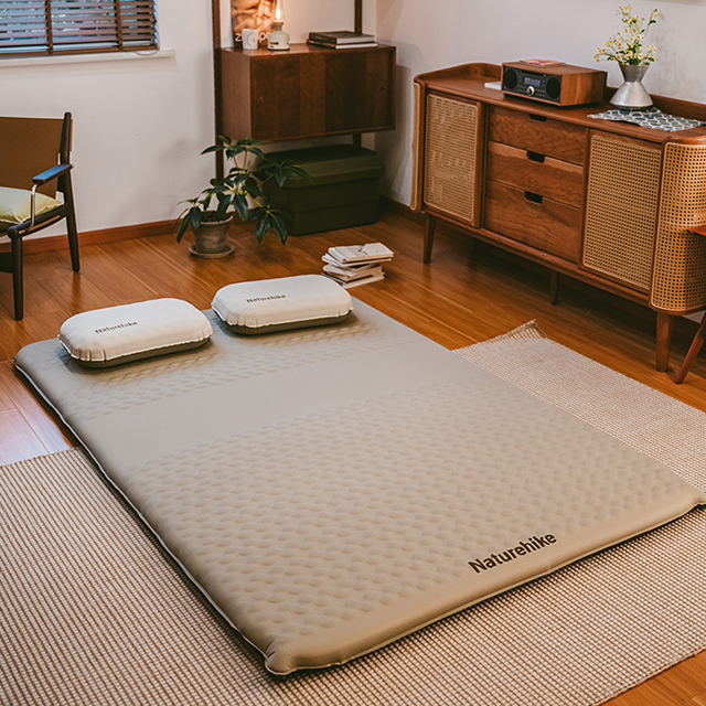 네이처하이크 C6.5 페더본 자충 매트 더블 차박 에어 캠핑 매트 200X132cm