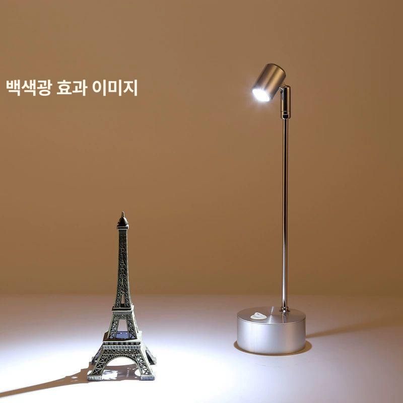 led 스팟 조명 램프 스포트라이트 미니 진열장 은색 10cm A - 상세 이미지 2