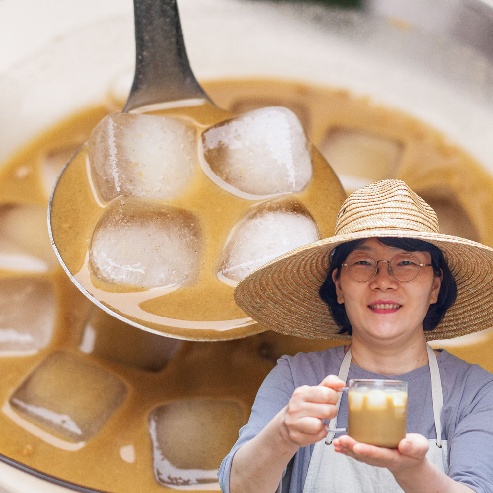 유기농 미숫가루 옛날 국산 7곡 타는법 아침대용 500g 귀리