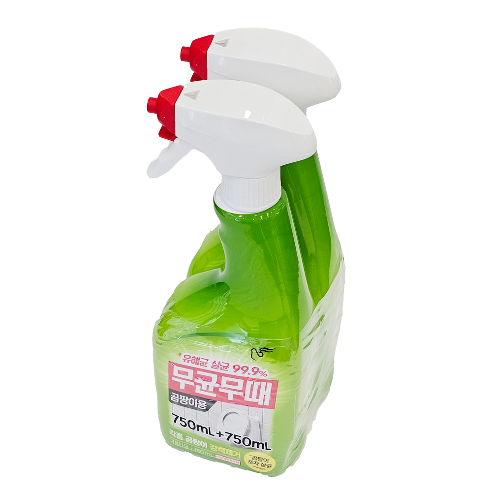 피죤 무균무때 곰팡이제거 스프레이 750ml x 2입