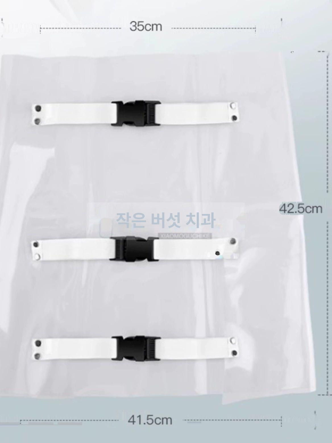 치과의자 비닐 커버 시트 미용 고정 방수 투명 보호 가죽 등받이 천 덮개 단일 항목 - 상세 이미지 2