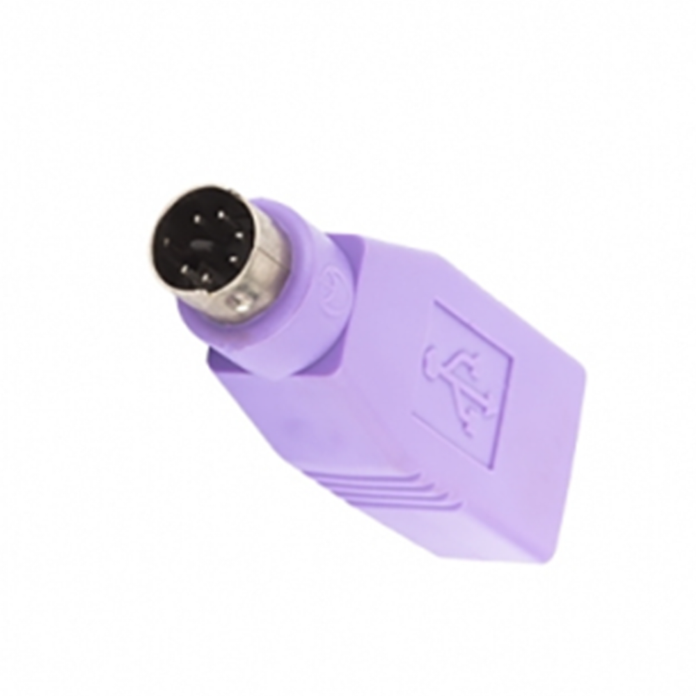 USB F to PS2 M변경젠더 변환잭 바꾸는거 키보드 마우스연결 - 메인 이미지