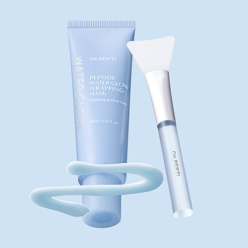 닥터펩티 펩타이드 워터 글로우 랩핑 마스크 60ml (+실리콘 브러쉬 증정) - 상세 이미지 3
