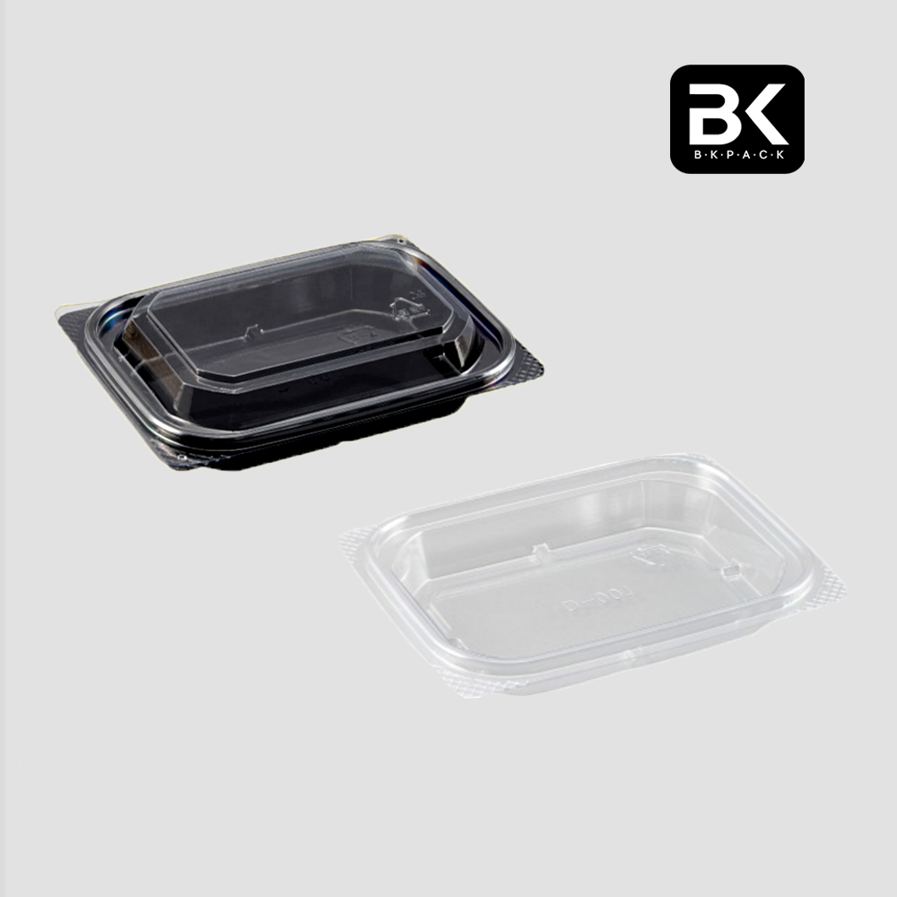 BK 반찬용기 D-001 1000개 세트 (153x115x25) - 메인 이미지