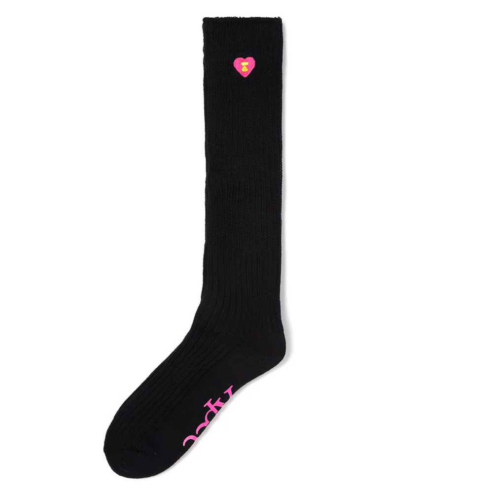 베이프 우먼즈 양말 LOGO RIBBED KNEE LENGTH SOCKS CK20-284-003 - 메인 이미지