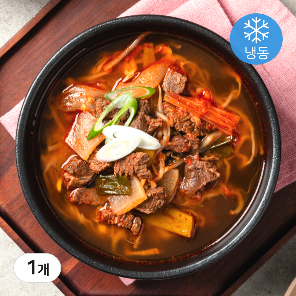 경상도식 소고기 무국 얼큰 소고기 뭇국 1kg 1개