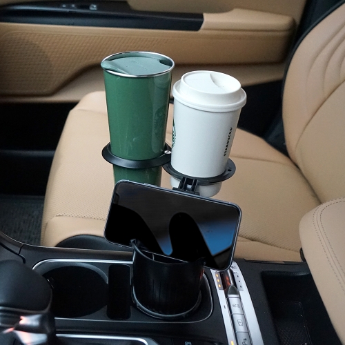 오토반 차량용 자동차 접이식 3단 컵홀더 텀블러 거치대