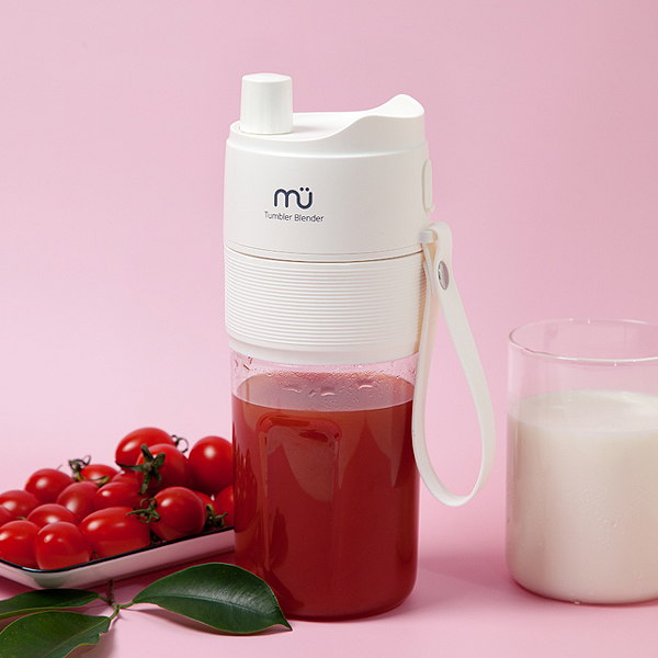 [THE MU] 무선 믹서기 텀블러 휴대용 미니 믹서 블렌더 단백질 쉐이크 쥬스 MU-SF005MT
